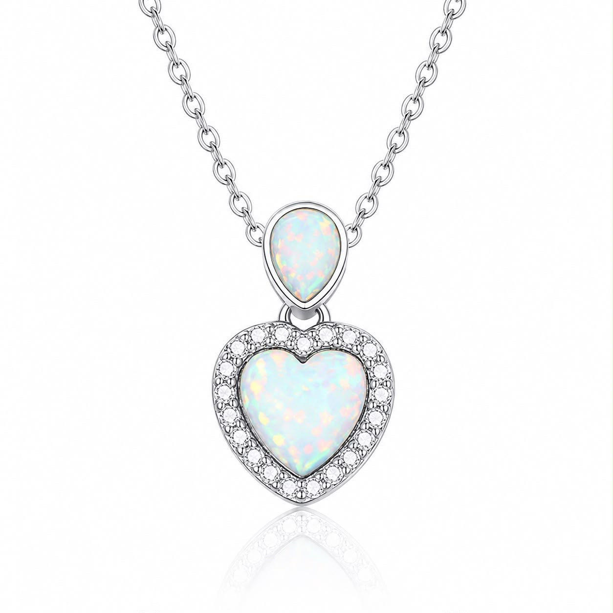 Opal heart