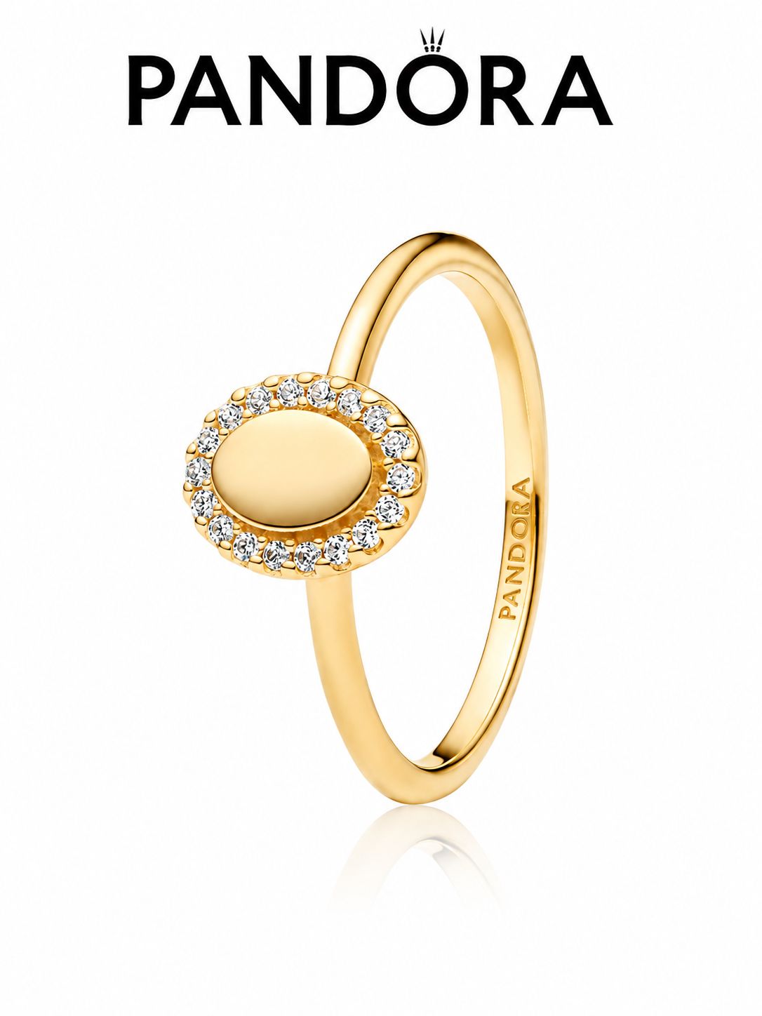 Oval halo