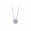 Halo moissanite