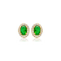 Oval emerald