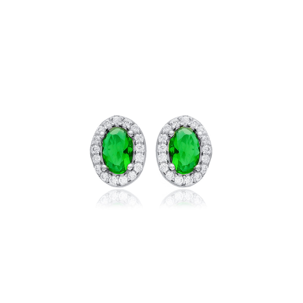Oval emerald