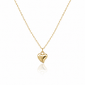Solid Gold heart necklace