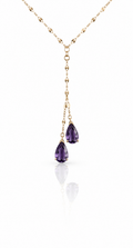 14 solid gold amethyst