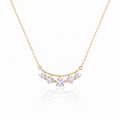 Solid 14k zircon