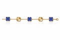 Blue Clover bracelet