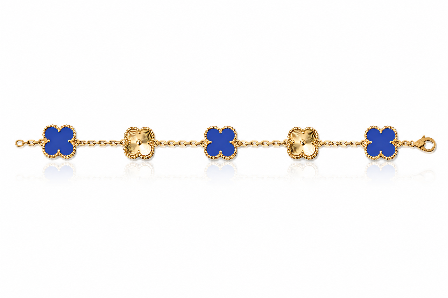 Blue Clover bracelet
